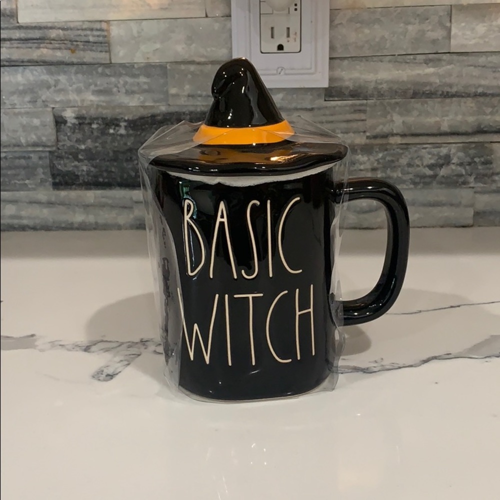 SOLD Rae Dunn BASIC WITCH mug with HAT TOPPER